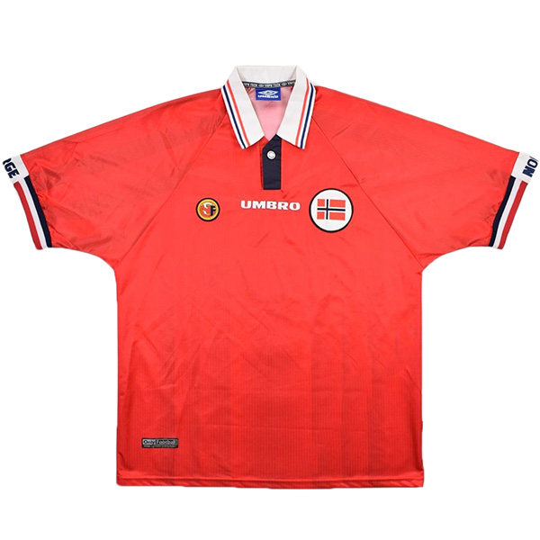 Norway maillot rétro domicile Uniforme de football premier maillot de football pour hommes maillot de sport 1998-1999